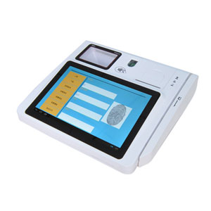 10寸臺式智能身份證指紋終端