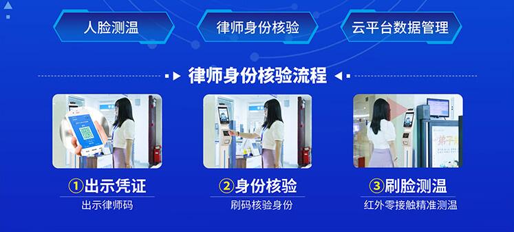 律師身份證核驗智能測溫一體機終端 律師身份證核驗智能測溫一體機終端