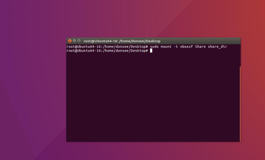 完成共享功能設置