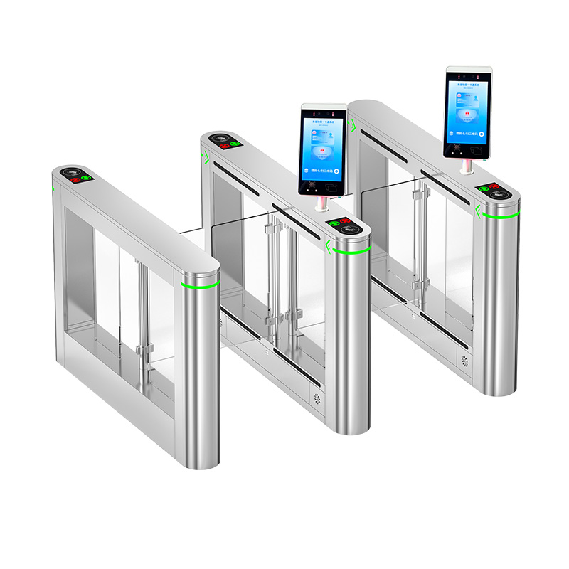 智慧人社一卡通人證識別通道系統